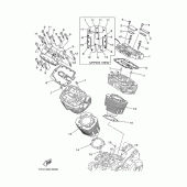 Схема вузла: Циліндр Yamaha MT01 MT-01