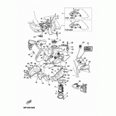 Схема узла: Топливный бак Yamaha XT660 XT660Z Tenere