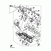 Схема вузла: Впускна система 2 Yamaha YZF-R1 R1