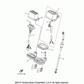 Схема узла: Панель приборов Yamaha TW200