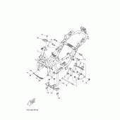 Схема узла: Рама Yamaha YP400 X-MAX 400