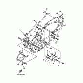 Схема вузла: Рама Yamaha YP250 Majesty DX