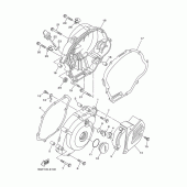 Схема вузла: Кришки картера 1 Yamaha TTR125 TT-R125