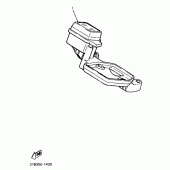 Схема узла: Опция (METER) Yamaha XT600 XT600