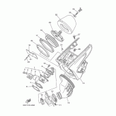 Схема вузла: Впускна система Yamaha YZ250 YZ250