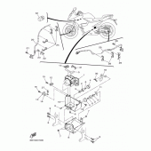 Схема вузла: Електроустаткування 3 Yamaha XJ6 Diversion (S-TYPE, ABS)
