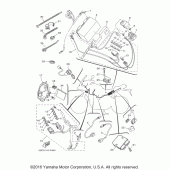 Схема вузла: Електроустаткування 1 Yamaha FJ09 FJ-09