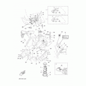 Схема узла: Топливный бак Yamaha XT660 Tenere