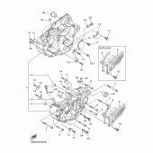 Схема узла: Картер двигателя Yamaha WR450F