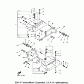 Схема вузла: Saddlebag Yamaha XVS950 V-Star Tourer