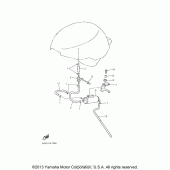 Схема вузла: Emission components ca Yamaha YZF600R Thundercat