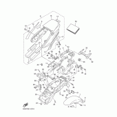 Схема узла: Pare boue Yamaha XJR1300