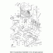 Схема вузла: Впускна система Yamaha YZF600R Thundercat