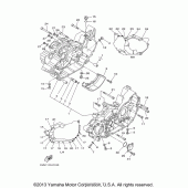 Схема вузла: Картер двигуна Yamaha XV1700 Road Star Silverado