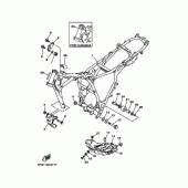 Схема вузла: Рама Yamaha TTR225 TT-R225
