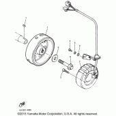 Схема вузла: Генератор Yamaha YZF600R Thundercat