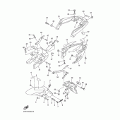 Схема узла: Крыло Yamaha FZ6 FZ6 FAZER (ABS)