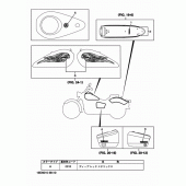Схема узла: Графика и Эмблема Yamaha XVS250 Drag Star