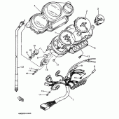 Схема узла: Опция (METER) Yamaha YZF750 YZF750
