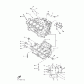 Схема узла: Картер двигателя Yamaha FZS1000 FAZER