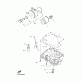 Схема вузла: Фільтр масляний Yamaha FZ1 FZ1 FAZER (S-TYPE)