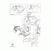 Схема узла: Топливный бак Yamaha XV1900 Midnight Star