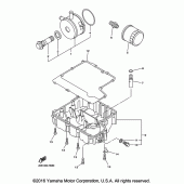 Схема вузла: Фільтр масляний Yamaha FZ6 FZ6R
