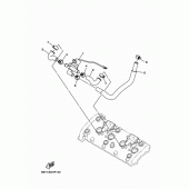 Схема вузла: Система індукції повітря Yamaha FZ10/MTN1000 MT-10