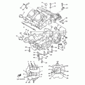 Схема узла: Картер двигателя Yamaha VMX12 V-MAX