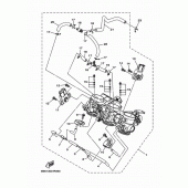 Схема вузла: Впускна система Yamaha MT09/MTN850 MT-09 Tracer