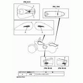 Схема вузла: Графіка та Емблема Yamaha XVS250 Drag Star