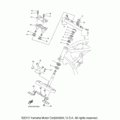 Схема узла: Рулевой механизм Yamaha XVS1100 V-Star Classic