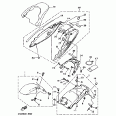 Схема вузла: Крило Yamaha TDM850