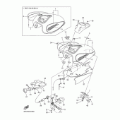Схема узла: Топливный бак Yamaha XVS650 Drag Star Classic