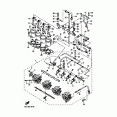 Схема вузла: Впускна система 2 Yamaha YZF-R7 R7