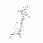 Схема узла: Рулевой механизм Yamaha XJ600 Diversion (S-TYPE)