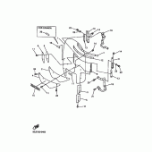 Схема вузла: Облицовочные елементи 1 Yamaha XVZ1300 Royal Star Tour Classic
