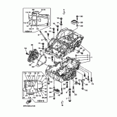 Схема узла: Картер двигателя Yamaha TDM900