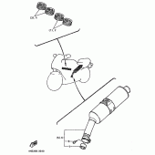 Схема узла: Опция (ENGINE; FOR FINLAND, SWEDEN) Yamaha YZF750 YZF750