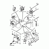 Схема вузла: Електрообладнання 2 Yamaha FZS1000 FZ1