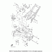 Схема вузла: Рама Yamaha FZ1 FZ1