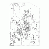 Схема вузла: Карбюратор Yamaha YZ250 YZ250F