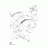 Схема узла: Крыло Yamaha XVS250 Drag Star