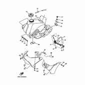 Схема вузла: Топливний бак Yamaha TTR225 TT-R225