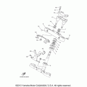 Схема узла: Рулевой механизм Yamaha XV1700 Road Star S