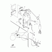 Схема вузла: Електроустаткування 1 Yamaha YZ250 YZ250