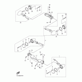 Схема узла: Поворотники Yamaha XVS1300 Midnight Star
