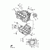 Схема вузла: Картер двигуна Yamaha FZS1000 FZ1