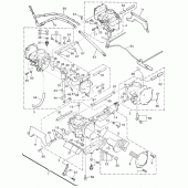 Схема вузла: Карбюратор 2 Yamaha VMX12 V-MAX