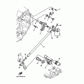 Схема вузла: Вал переключення Yamaha XV1900 Raider S